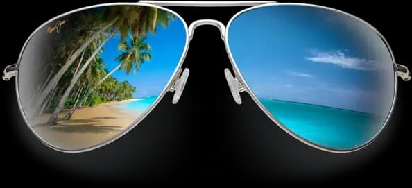 MjGlassesBeachReflection