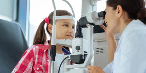 Child eye examination